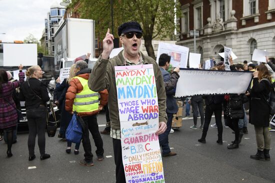 Great Britain Wikileaks Assange Court