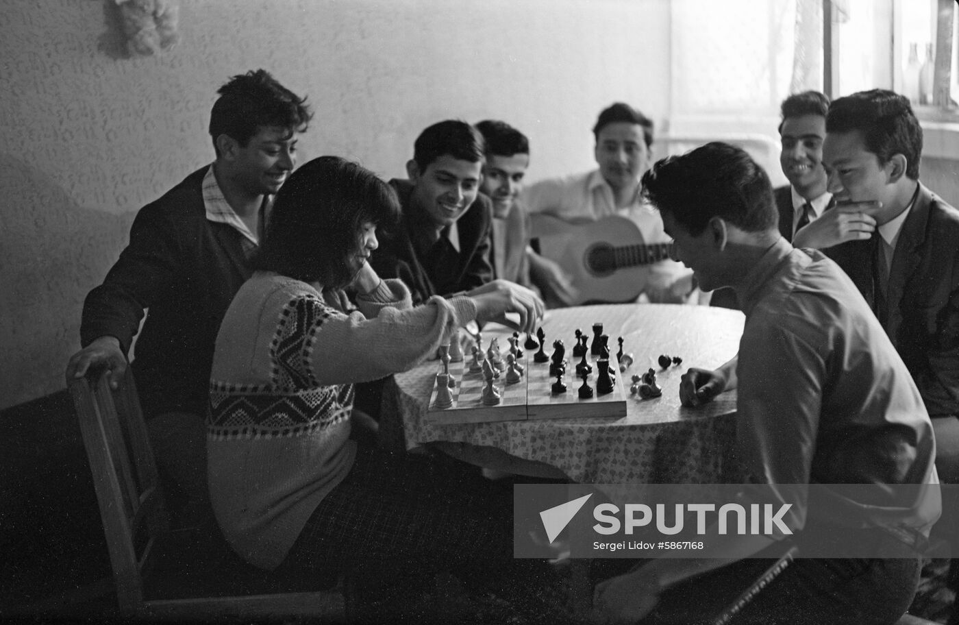 Nepalese students in USSR