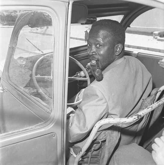 Senegalese writer Ousmane Sembene