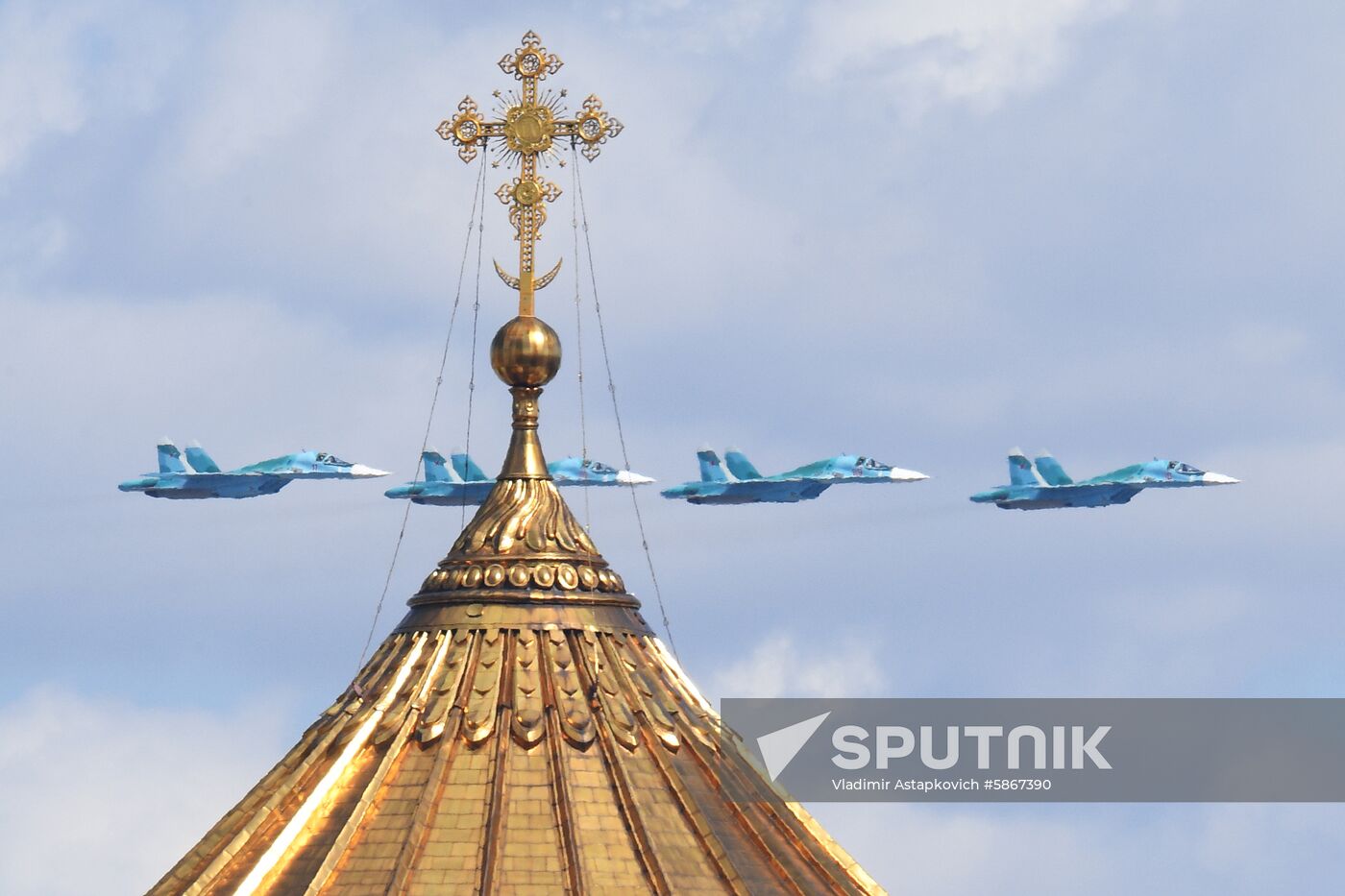 Russia Parade Rehearsal