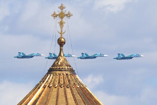 Russia Parade Rehearsal