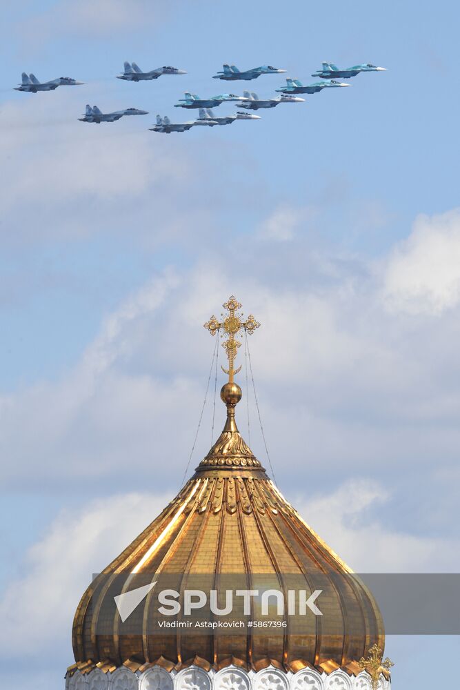 Russia Parade Rehearsal