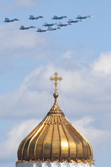 Russia Parade Rehearsal
