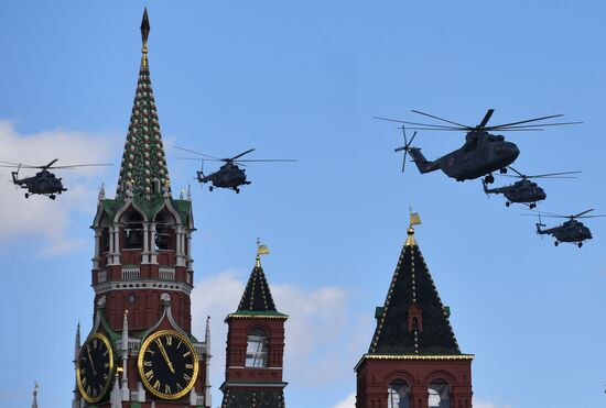 Russia Parade Rehearsal
