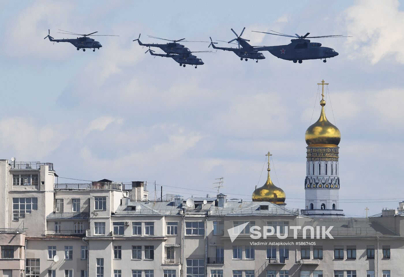 Russia Parade Rehearsal