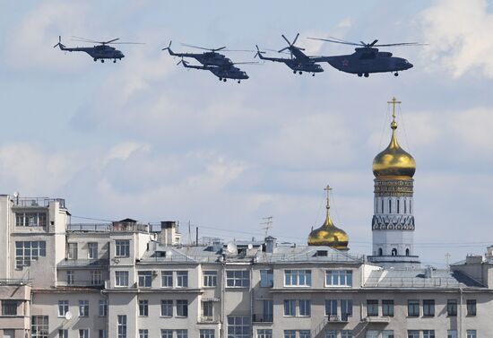 Russia Parade Rehearsal