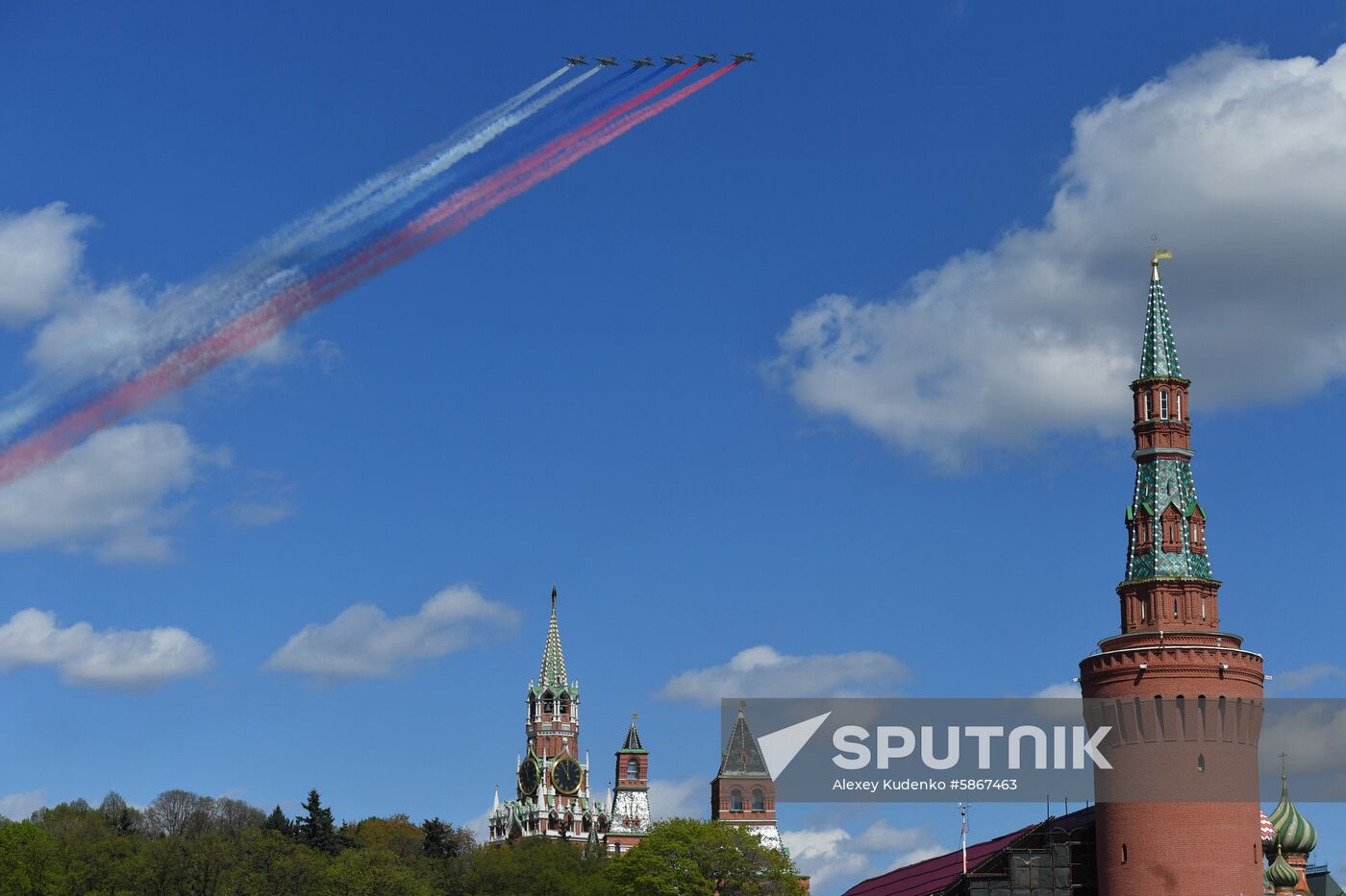 Russia Parade Rehearsal