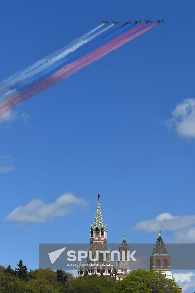 Russia Parade Rehearsal