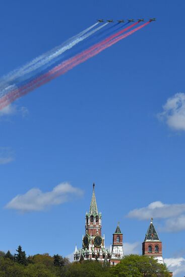 Russia Parade Rehearsal