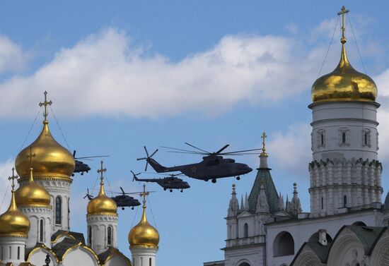 Russia Parade Rehearsal