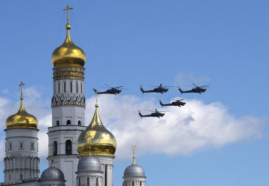 Russia Parade Rehearsal