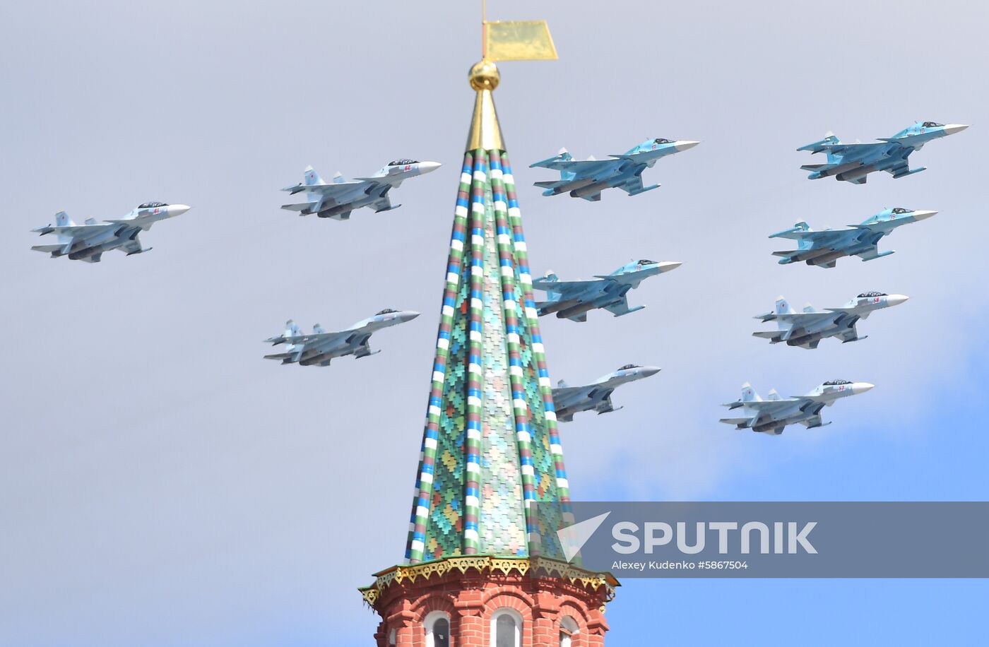 Russia Parade Rehearsal