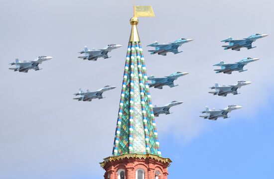 Russia Parade Rehearsal