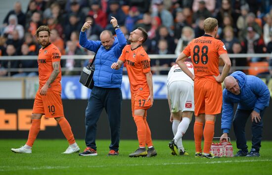 Russia Soccer Premier-League Ural - Spartak