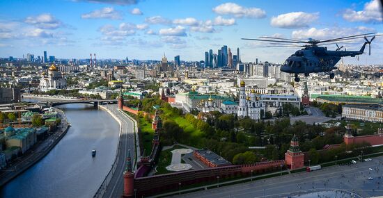 Russia Parade Rehearsal