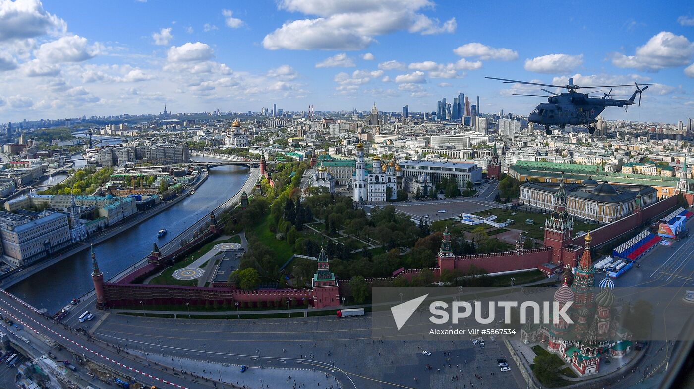 Russia Parade Rehearsal