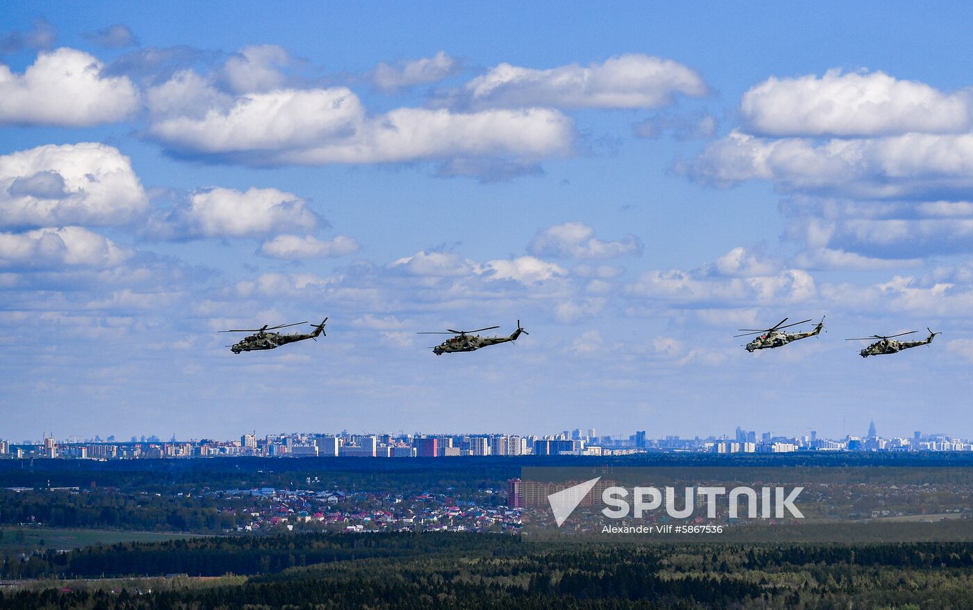 Russia Parade Rehearsal