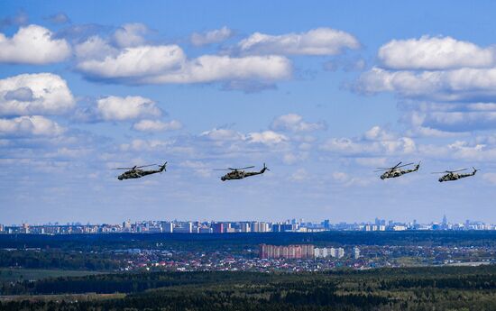 Russia Parade Rehearsal