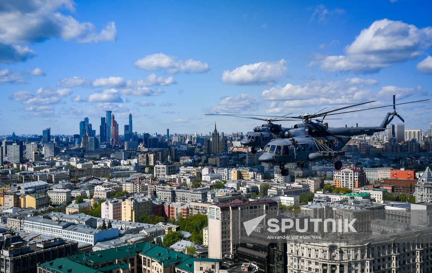 Russia Parade Rehearsal