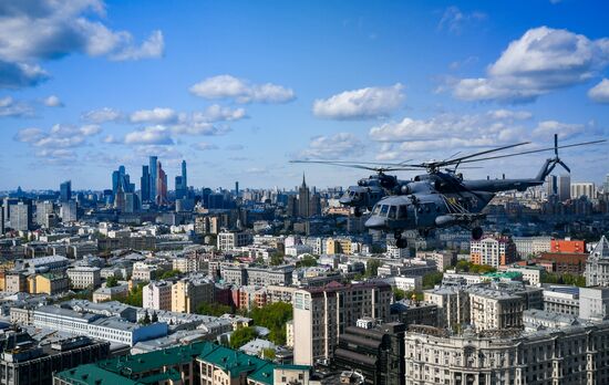 Russia Parade Rehearsal