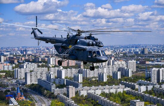 Russia Parade Rehearsal
