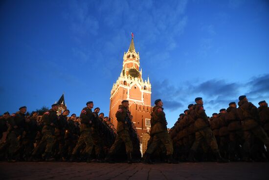 Russia Parade Rehearsal
