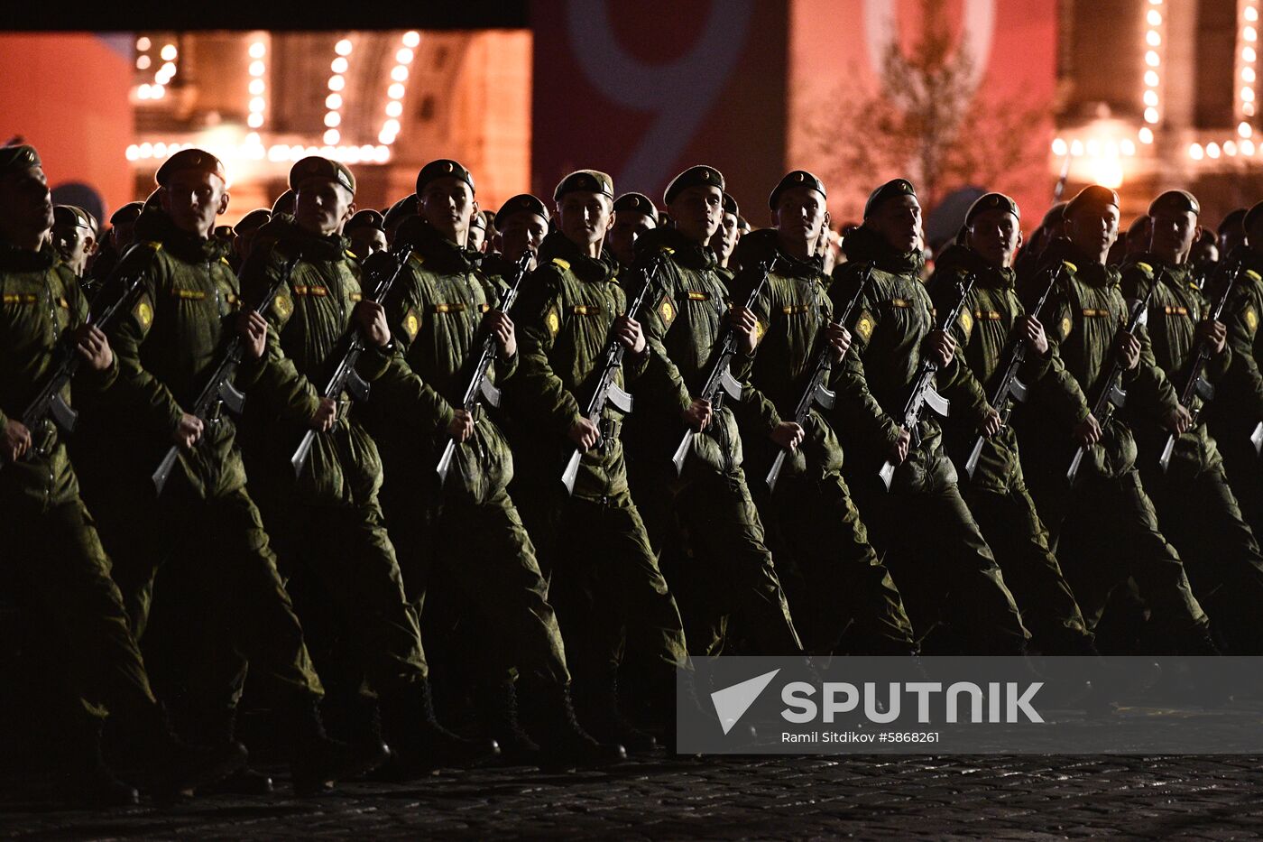 Russia Parade Rehearsal