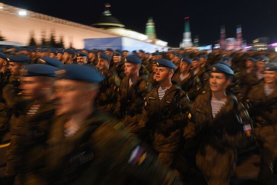 Russia Parade Rehearsal