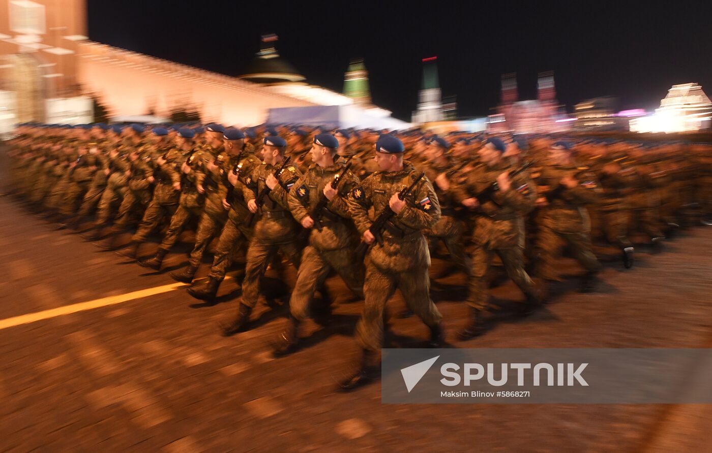 Russia Parade Rehearsal