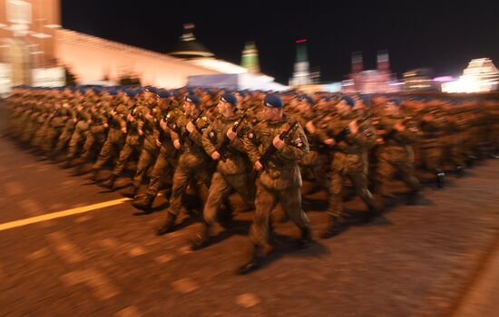 Russia Parade Rehearsal