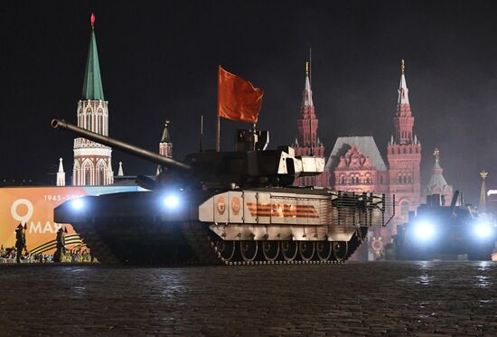 Russia Parade Rehearsal