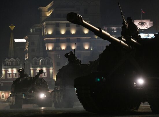 Russia Parade Rehearsal