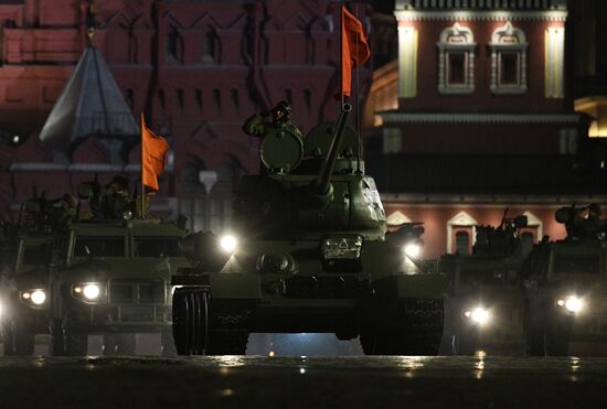 Russia Parade Rehearsal