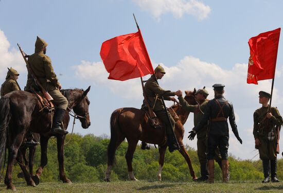 Russia Civil War Reenactment