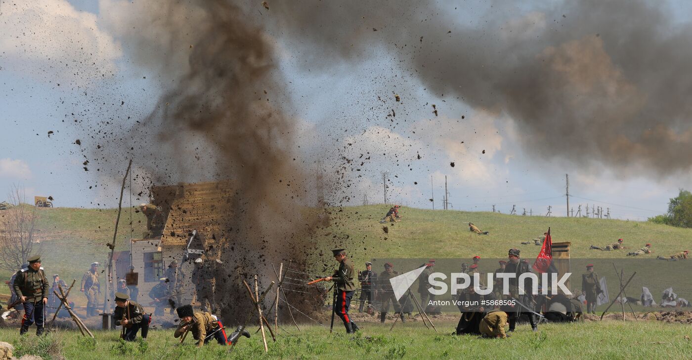 Russia Civil War Reenactment