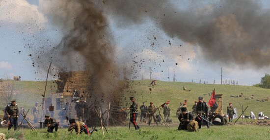 Russia Civil War Reenactment
