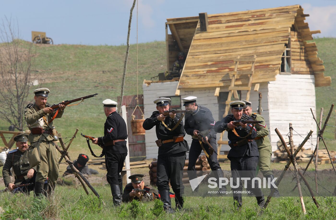 Russia Civil War Reenactment