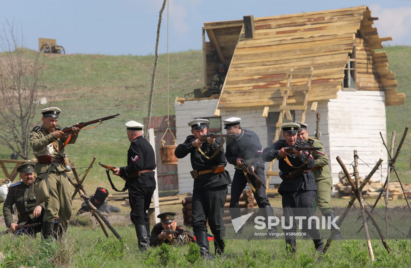 Russia Civil War Reenactment