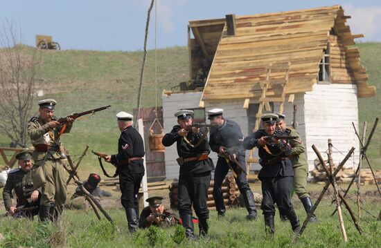 Russia Civil War Reenactment