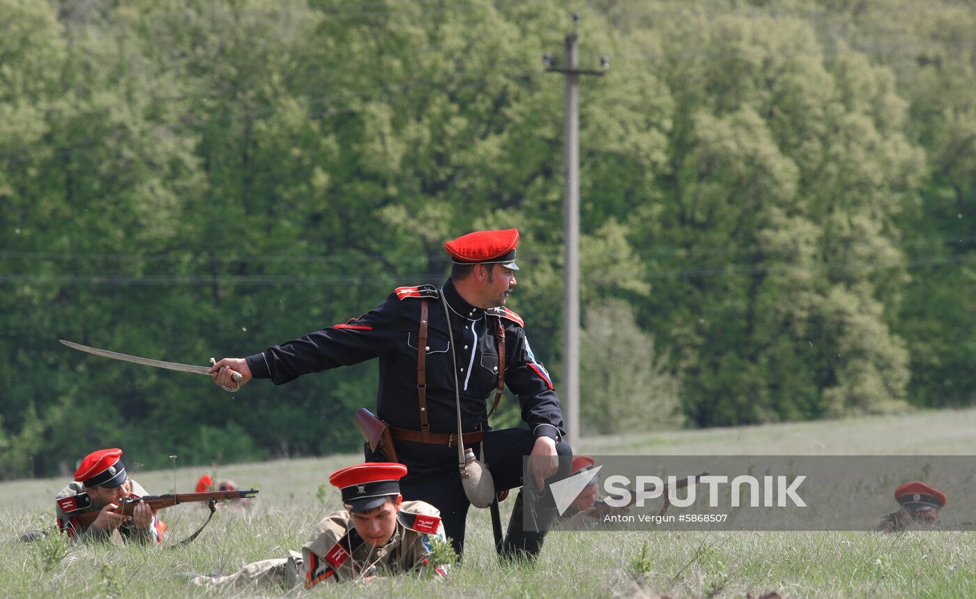 Russia Civil War Reenactment