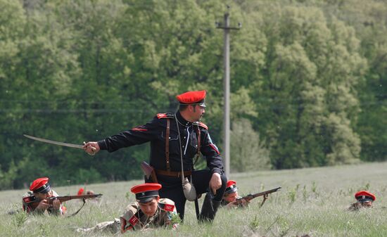 Russia Civil War Reenactment