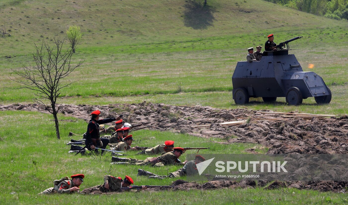 Russia Civil War Reenactment