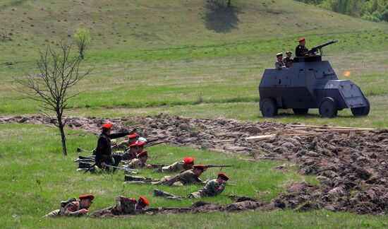 Russia Civil War Reenactment