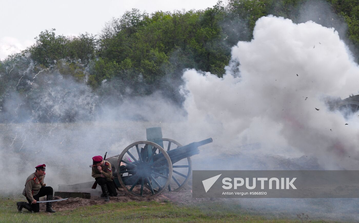 Russia Civil War Reenactment