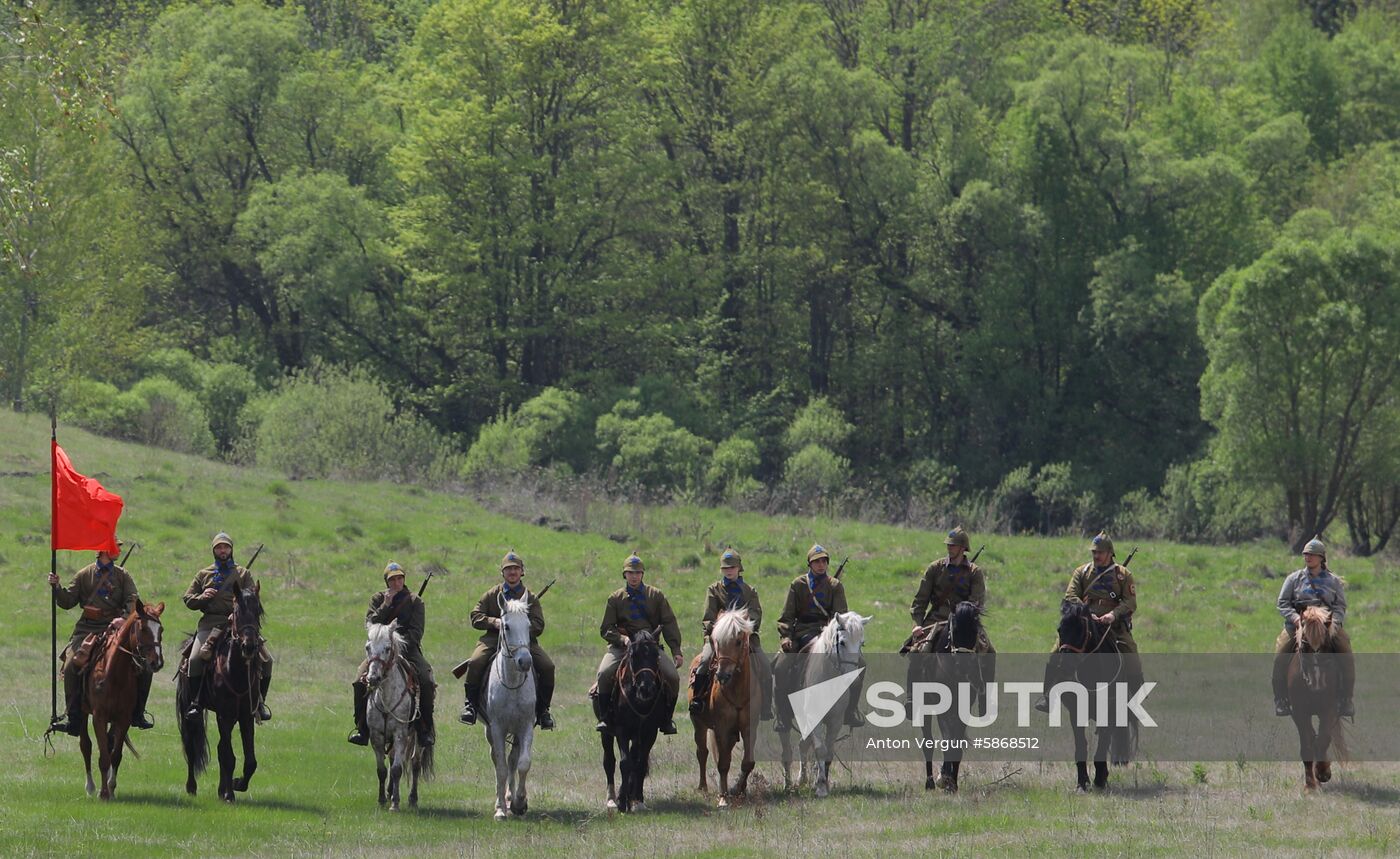 Russia Civil War Reenactment