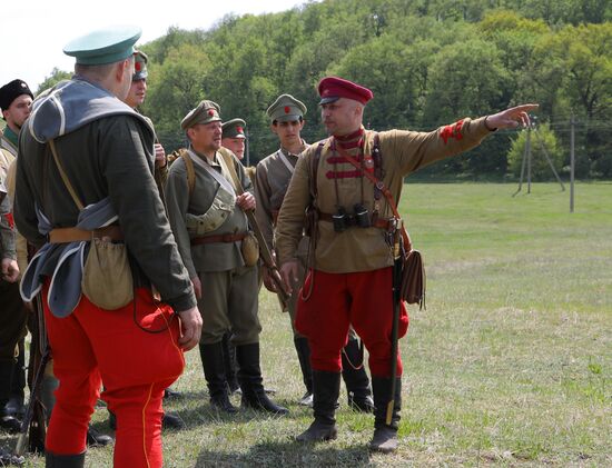 Russia Civil War Reenactment