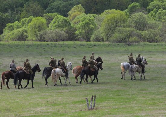 Russia Civil War Reenactment
