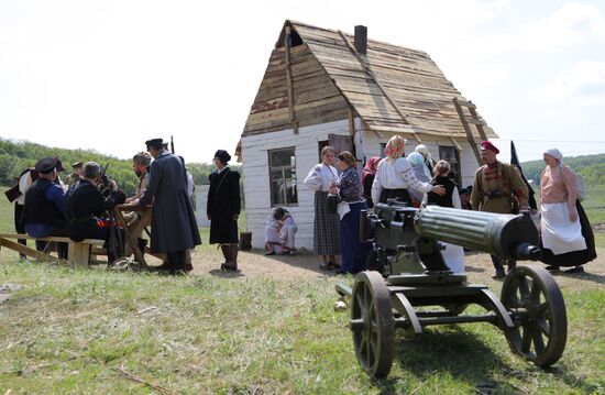 Russia Civil War Reenactment