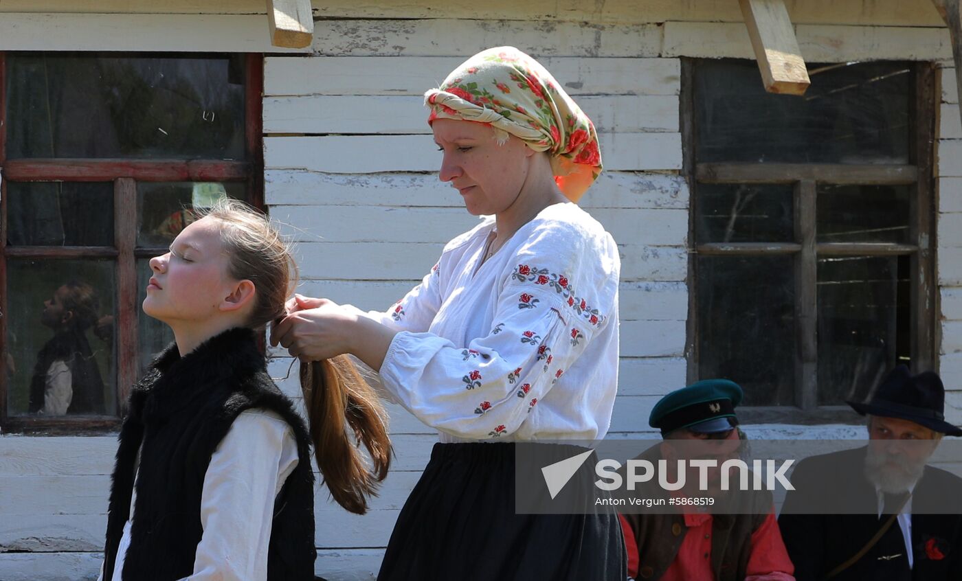 Russia Civil War Reenactment