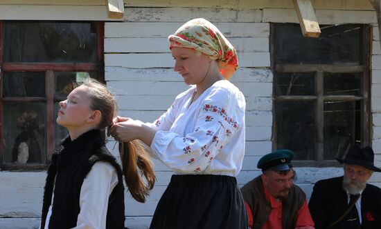 Russia Civil War Reenactment